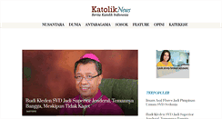 Desktop Screenshot of katoliknews.com
